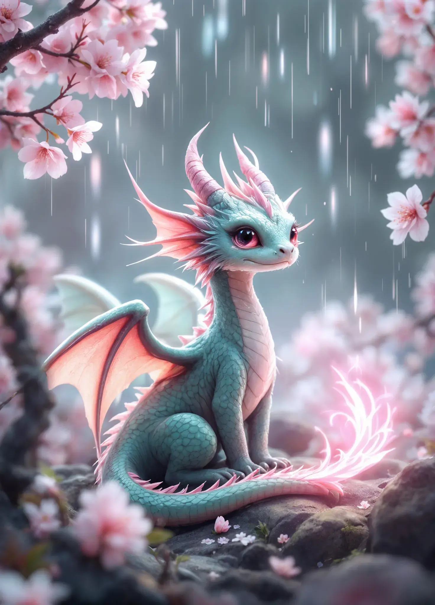 Dragón rosa Dragón rosa